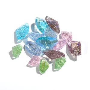 แก้วรูปขวาน3D พลอยเทียมรูปมูนไลท์ชุดทำเครื่องประดับพลอยเทียมทรงขวานทำคริสตัลพลอยเทียมทรงหลวม - Product Image 3