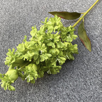 Tiges de fleurs artificielles en soie de jacinthe de raisin, brindilles florales réalistes pour la décoration de mariage, de la maison et la photographie