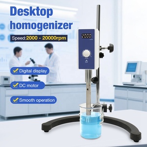 Phòng thí nghiệm cắt cao homogenizer 1200ml mỹ phẩm thực phẩm trộn kỹ thuật số máy tính để bàn khuấy - Product Image 2
