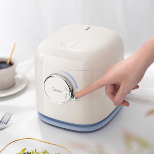 Mini cuiseur à riz Midea 3L multifonctionnel électrique pour 1-2 personnes, forme cylindrique blanche - Product Image 3