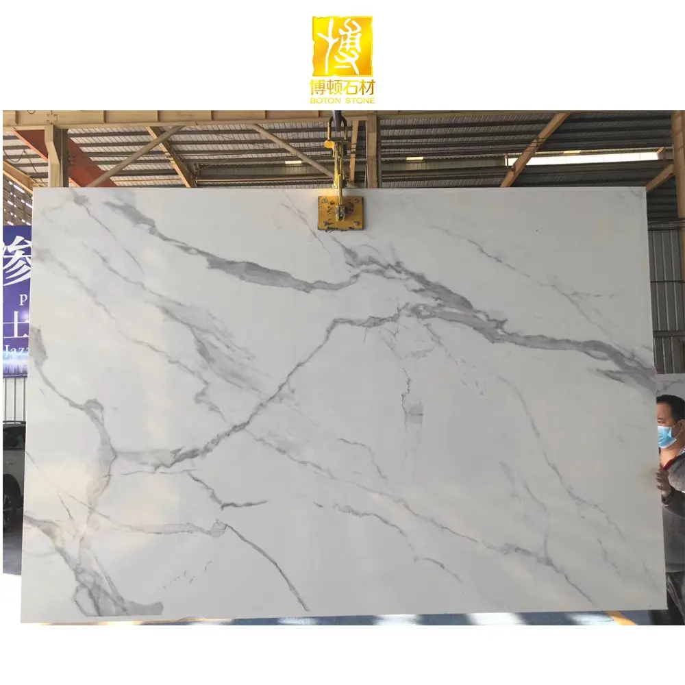 BOTON STONE Manufacturer Artificial Composite Marble Slab Background Faux Marble Wall Panels