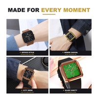 Montre-bracelet à quartz pour homme SKMEI 1902 avec bracelet en silicone, résistante à l'eau 3ATM, cadran analogique, sport, décontractée, pour l'extérieur, usage quotidien