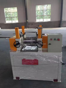 Mélangeur de caoutchouc Moulin à rouleaux de laboratoire en plastique Équipement de fraisage de mélange de caoutchouc à 2 rouleaux - Product Image 5