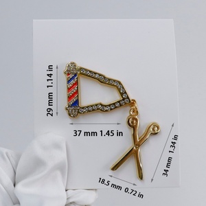 Metal San Judas <b>Hat</b> <b>Pin</b> Lapel Mexican <b>Pin</b> for <b>Hats</b> - Product Image 6