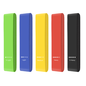 Bandas de Resistencia Antideslizantes con Logotipo Personalizado, Banda de Ejercicio de Látex en Bucle, 5 Niveles para Gimnasio, Fitness, Entrenamiento de Fuerza, Fisioterapia - Product Image 6