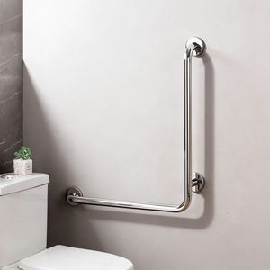 Barre d'appui en L Ye Zhiting 32600*700 en acier inoxydable, main courante de sécurité pour salle de bain, toilettes, soutien pour personnes âgées - Product Image 1