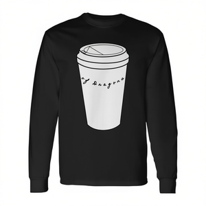 T-shirt à manches longues Of Dragons Coffee Cup - Product Image 2