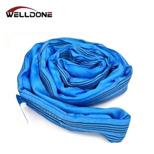 <span class=keywords><strong>Eslinga</strong></span> Redonda de Poliéster Azul de Alta Calidad SF7:1, 8T 8000KG, Sin Fin, para Elevación, EN1492-<span class=keywords><strong>2</strong></span> - Product Image 2