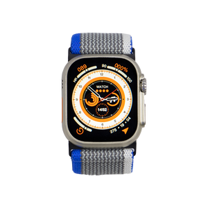 CAOWTAN Bracelet Tresse Réglable pour <span class=keywords><strong>Iwacth</strong></span> Série 8 7 6 5 SE pour IWatch Ultra Band 49mm 38mm 42mm Large Bracelet En Nylon Accessoires - Product Image 1