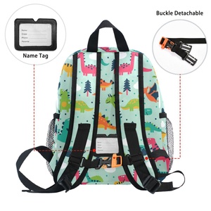 New Arrival Custom Halloween Dinosaur Cartoon Children's School Bags Cute <b>Backpack</b> for Kids - Product Image 4