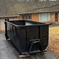 Conteneurs à déchets à ouverture supérieure de type Hook Lift, disponibles en plusieurs tailles, à prix de gros et au meilleur prix