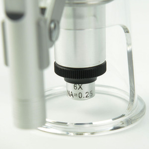 <span class=keywords><strong>100X</strong></span> lente di ingrandimento ad alta potenza LED da tasca illuminata per microscopio scala lente - Product Image 3