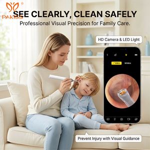 PAKISS Earwax Removal Wifi <strong>Ear</strong> Cleaning Otoscope Integrated Wireless Medical Safe <strong>Ear</strong> <strong>Pick</strong> Tool Camera Electric <strong>Ear</strong> Wax Remover - Product Image 3