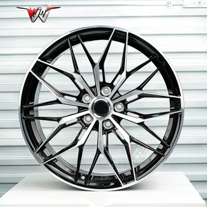 Jantes 26 pouces forgées 6x5.5, jantes de voiture à rayons en V, adaptées aux Lexus LC LS RC <span class=keywords><strong>RX</strong></span> <span class=keywords><strong>BMW</strong></span> M3 M4 Tesla Mustang, jantes chromées - Product Image 6