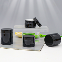 Bocaux transparents pour animaux de compagnie de haute qualité, bocal en plastique à vis de qualité alimentaire avec couvercle en aluminium