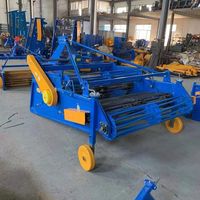 Transplanteur automatique de semis dessiné par tracteur Prix compétitif Récolteuse de pommes de terre, d'ail et d'oignons Machine à utiliser à la ferme