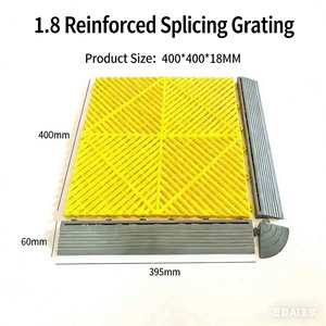 <span class=keywords><strong>กระเบื้อง</strong></span>ปูพื้นโรงรถแบบคลิ๊กล็อค PP ขนาด 40*40*1.8 ซม. รุ่นใหม่ กันลื่น เป็นมิตรกับสิ่งแวดล้อม นุ่ม ถอดออกได้ สำหรับ<span class=keywords><strong>รถ</strong></span>ยนต์ - Product Image 2