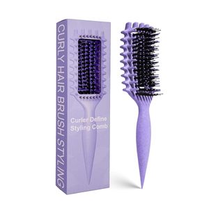 Brosse pour Cheveux Bouclés Candybrush, Brosse Définissante de Boucles pour Démêler, Sculpter et Définir les Boucles pour Femme, Homme, Cheveux Secs et Mouillés - Product Image 1