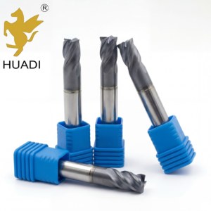 HRC55-65 AlTiN Coated 4-Flute 35 Helix Flat End Mill D1-D12 <strong>CNC</strong> Cutting <strong>Tool</strong> <strong>for</strong> Mold and Metal Parts OEM/ODM - Product Image 3