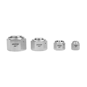 Conector <span class=keywords><strong>Macho</strong></span> Hexagonal <span class=keywords><strong>de</strong></span> <span class=keywords><strong>Acero</strong></span> <span class=keywords><strong>Inoxidable</strong></span> SUS316L <span class=keywords><strong>de</strong></span> 3000 psi para Sistemas <span class=keywords><strong>de</strong></span> Tuberías Hidráulicas e Industriales - Product Image 6