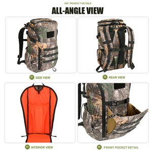 GAF Brush Tricot <strong>18L</strong> DWR Waterproof Camo Tactical Shooting Rucksack Gear Hunting Day Pack Bag <strong>Backpack</strong> with Gun Holder - Product Image 2