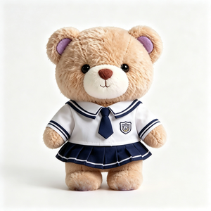 Orsacchiotto di Peluche all'Ingrosso con Uniforme Scolastica da <span class=keywords><strong>Marinaio</strong></span>, Morbido Pupazzo Imbottito Personalizzato - Product Image 3