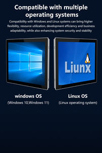 Marco abierto 15/17/19 pulgadas pantalla táctil Panel Industrial PC todo en uno sin ventilador IP65 RS232/485 24V DC I5 1080x1024 250NITs - Product Image 2