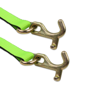 2 pouces x 12 pouces, cadre vert de haute qualité, crochet TJ, ceinture à cliquet, <span class=keywords><strong>sangle</strong></span> de transporteur de <span class=keywords><strong>voiture</strong></span> - Product Image 4