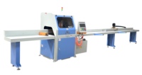 Sierra Circular CNC Horizontal Automática de Precisión Personalizada China CutChing con Componentes PLC para Corte de Madera en Ángulo 20-160