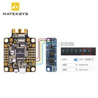 MATEK OPTICAL FLOW & LIDAR SENSOR Flow INAV, modul Sensor aliran untuk RC FPV balap gaya bebas F4 F7 Drone pengontrol penerbangan