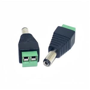 หัวเสียบไฟ DC ตัวผู้ ขนาด 5.5x2.1 มม. แบบไม่ต้องบัดกรี สำหรับติดตั้งบนแผงวงจร รุ่น DCJ-55-21-<span class=keywords><strong>M</strong></span> จาก Onestopelectronic สำหรับงาน DIY แหล่งจ่ายไฟ - Product Image 1