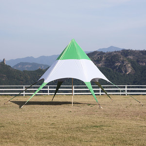 Tente de camping multi-usage en tissu Oxford imperméable et résistant aux UV, légère (21 kg), installation rapide, haute résistance - Product Image 3