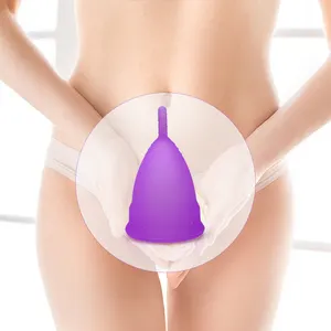 Органический стерилизатор менструальная чаша моющаяся 100% медицинская силиконовая менструальная чашка для женщин