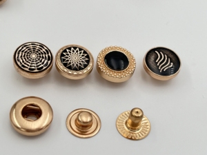 OEM <strong>Custom</strong> Logo Metal Snap <strong>Button</strong> Zinc Alloy Press <strong>Button</strong> for Muslims Thobe Garments <strong>Button</strong> Manufacturer - Product Image 4