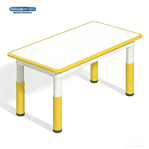 โต๊ะเรียนพลาสติกดีไซน์ทันสมัย โบ เจียว สำหรับ<span class=keywords><strong>นักเรียน</strong></span>อนุบาล ปรับระดับขึ้นลงได้ สำหรับใช้ในห้องเรียน - Product Image 2