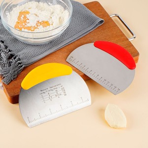 Cuchillo para fideos de acero inoxidable transfronterizo, espátula para pan, raspador de repostería, espátula para crema de tartas, juego de herramientas de repostería apto para contacto con alimentos - Product Image 2