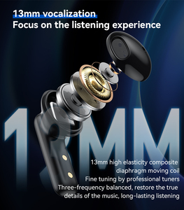 Audífonos Inalámbricos Yesido TWS25 BT5.3 TWS Semi-In-Ear Sin Retraso <span class=keywords><strong>con</strong></span> <span class=keywords><strong>Micrófono</strong></span> HD - Product Image 4