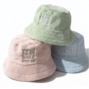 BightSun Striped Handmade Crochet Sun Hat Unisex Hollow-Woven Casual Fisherman Bucket Hat UV-Protection Outdoor Daily - Product Image 2