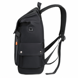 Tùy Chỉnh 16 Inch Chống Trộm Kinh Doanh Không Thấm Nước Máy Tính Xách Tay Ba Lô Mens USB Sạc Túi Máy Tính Với Nylon Lót Dây <span class=keywords><strong>K</strong></span>éo Đóng Cử<span class=keywords><strong>a</strong></span> - Product Image 2