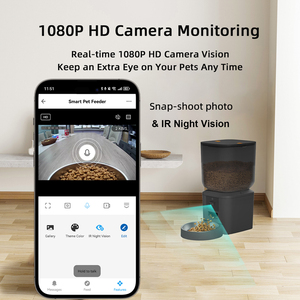 Comedero Automático para Perros OEM 7L Tuya con Cámara 1080P, Audio Bidireccional, Grabación de Voz, Visión Nocturna, Wifi 5G, Dispensador Inteligente para Mascotas - Product Image 4