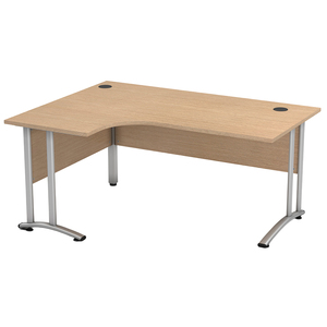 L hình dạng nhà nghiên cứu dài máy tính để bàn văn phòng máy tính bảng đơn giản hiện đại với ngăn kéo tủ lưu trữ - Product Image 4