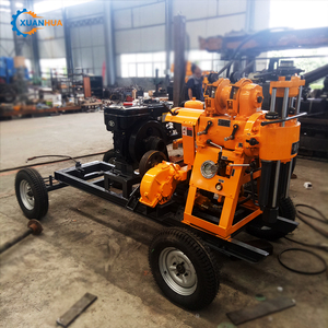 200 מ 'מים borehole מים היטב קידוח מכונת מכונת דיזל הידראולי מנוע דיזל מחיר זול עשה סין עיצוב סיבובי מנוע - Product Image 5