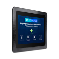 Panel PC Industrial de 12.1'' con Pantalla Táctil Android/Linux, Monitor LCD Integrado de Marco Abierto Resistente al Agua - En Stock
