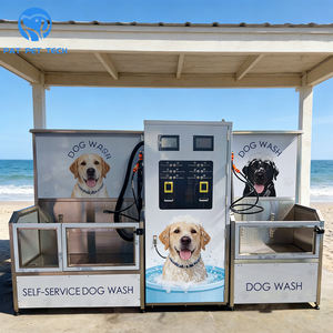 Station de nettoyage canine commerciale PATPET, cabine de lavage pour animaux de compagnie, chien, chat, service libre, double face, machine de lavage de chien en libre-service - Product Image 1