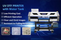 Nueva Impresora DTF I3200U1 de 3 Cabezales y 600 mm sin Polvo I1600 para Camisetas, Impresión 3D con Tinta UV y 1 Año de Garantía