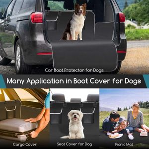 Nobleza protezione per bagagliaio da auto per DogsNonslip impermeabile protezione per stivaletti con protezione laterale e paraurti per sedile auto - Product Image 4