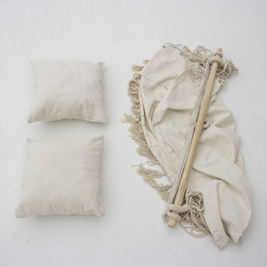 Hot Sell Hangende Schommelstoel Buiten Terras Tuin Schommel Stoel Met Franje En Twee Kussens Niet Standaard - Product Image 6