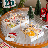 Boîtes à gâteaux en carton pour mariage, grandes et petites, emballages en papier pour mini-gâteaux d'anniversaire pour invités