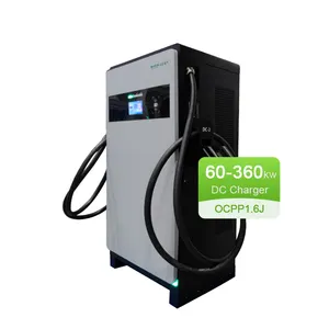 OCPP RFID การ์ด QR รหัสชําระเงินรถ EV เครื่องชาร์จกอง 60kW 90kW 120kW 150kW 180kW fast charger DC ชาร์จเร็ว