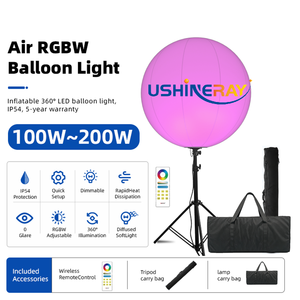 Projecteur LED Ballon 100W 200W RGBW CCT pour Événements, Décoration Colorée, Éclairage de Beauté pour la Photographie – Direct Usine - Product Image 4